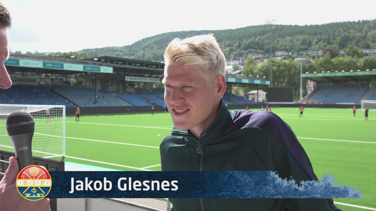 Jakob foran VIF-kampen